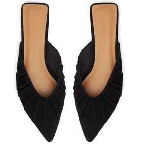 Who What Wear - black mules - size 7.5